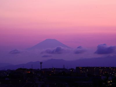6.14 夕空に浮かぶ