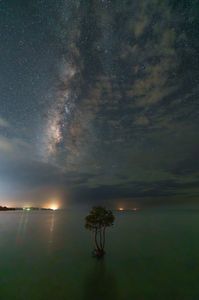 南の島の天の川