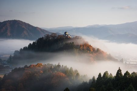 越前大野城の雲海