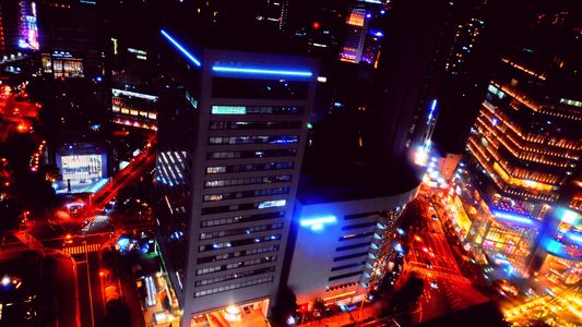 大阪駅周辺の夜景 Night View near Osaka Station