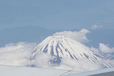富士山の頂上