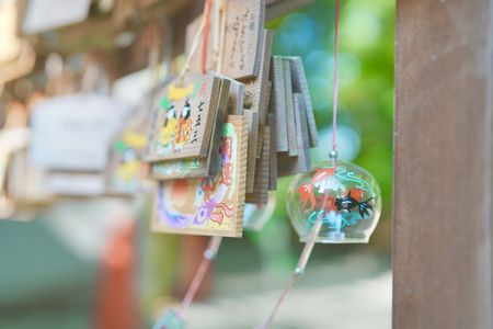 絵馬と風鈴