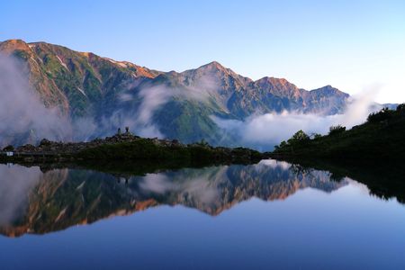 #長野県#  八方池と白馬三山