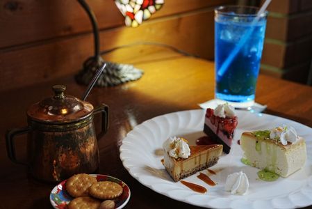 落ち着いたカフェ