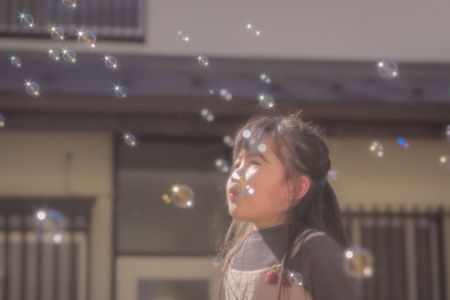 しゃぼんの風に夢のせて