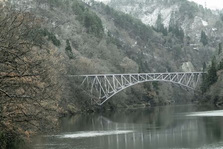 冬がやって来た　第一鉄橋