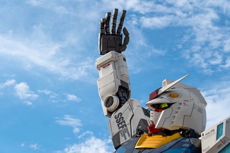 万博のガンダム