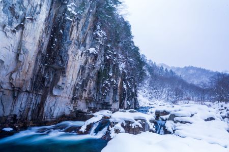 屏風岩　～初冬～