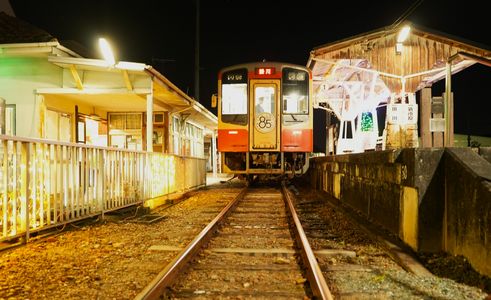 天浜線　金指駅イルミネーション　②