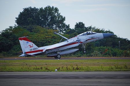 F-15J初号機スペマ　タッチダウン