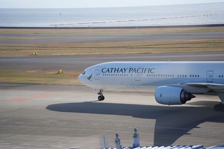タキシング　キャセイパシフィック航空