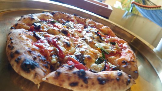 秋の味覚盛りだくさん🍕