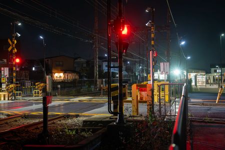 夜の電車