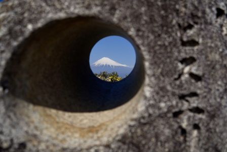富士の覗き穴