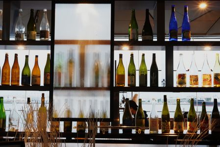 横浜大桟橋のカフェ