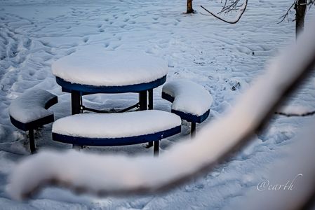 スプーンですくって