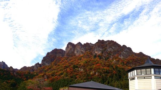 晩秋の妙義山