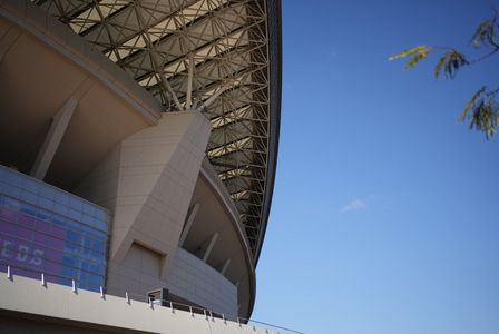 スタジアムの壮大さ〜