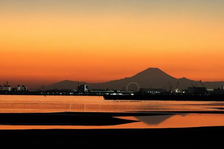 夕暮れの三番瀬（4）