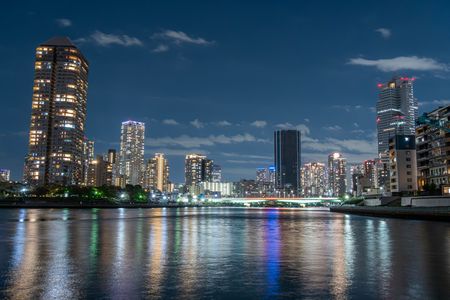 隅田川の夜景