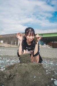 砂のお城と、いたずらなキミ。