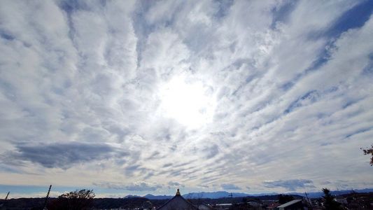 引き込まれそうな雲に