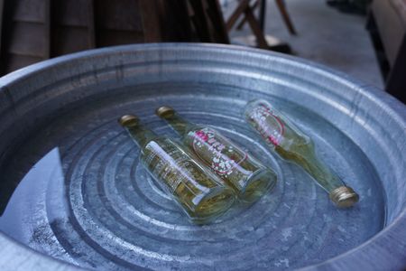 サイダーで涼しく