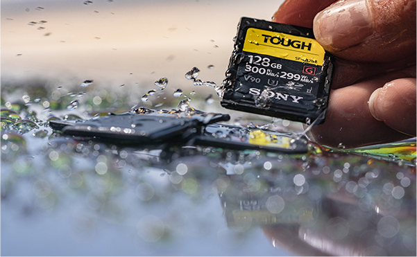 SDXC/SDHC UHS-IIメモリーカード SF-Gシリーズ タフ仕様