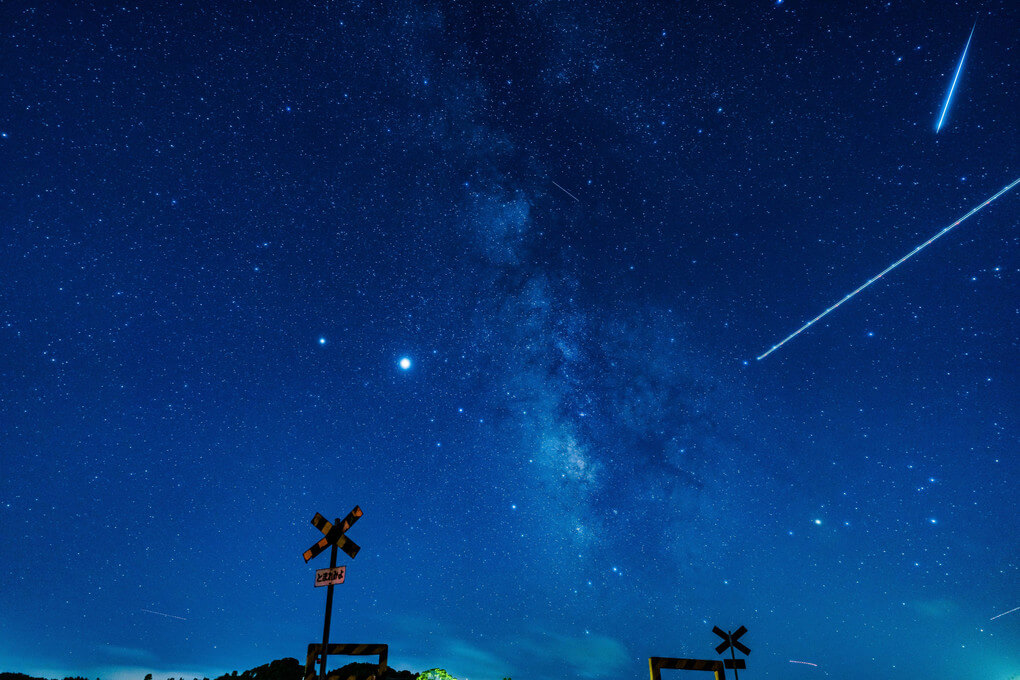 『天の川と流星群』RC Fさん