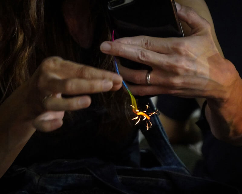 『線香花火』ペロさん