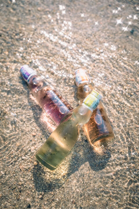 『夏のひと休み』めこりさん