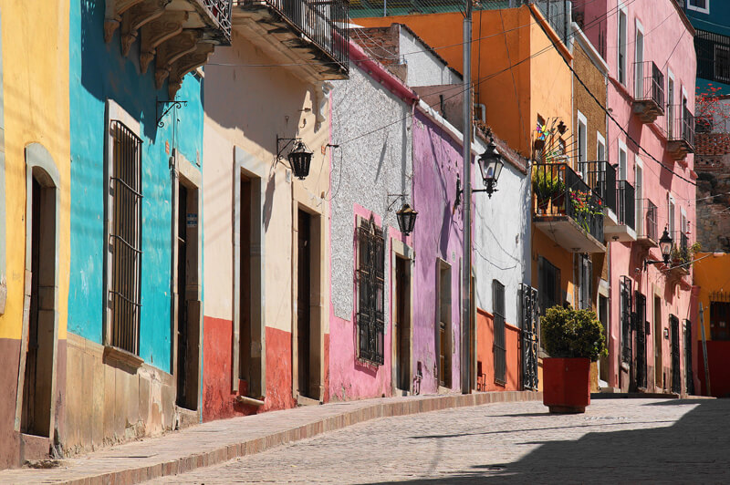 旅先の街並みを残す
