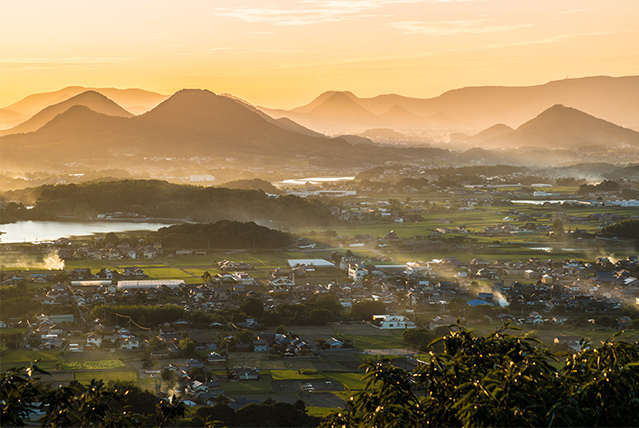 里山からの眺め