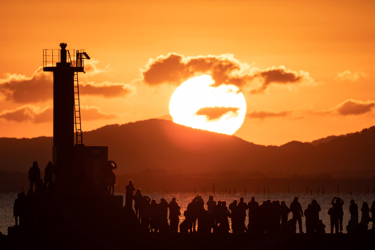「初日の出」 くま さん