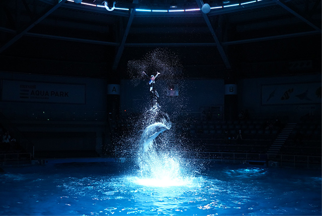 呼吸を合わせて