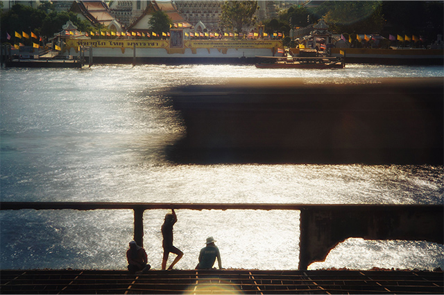 緩やかなり、チャオプラヤー河