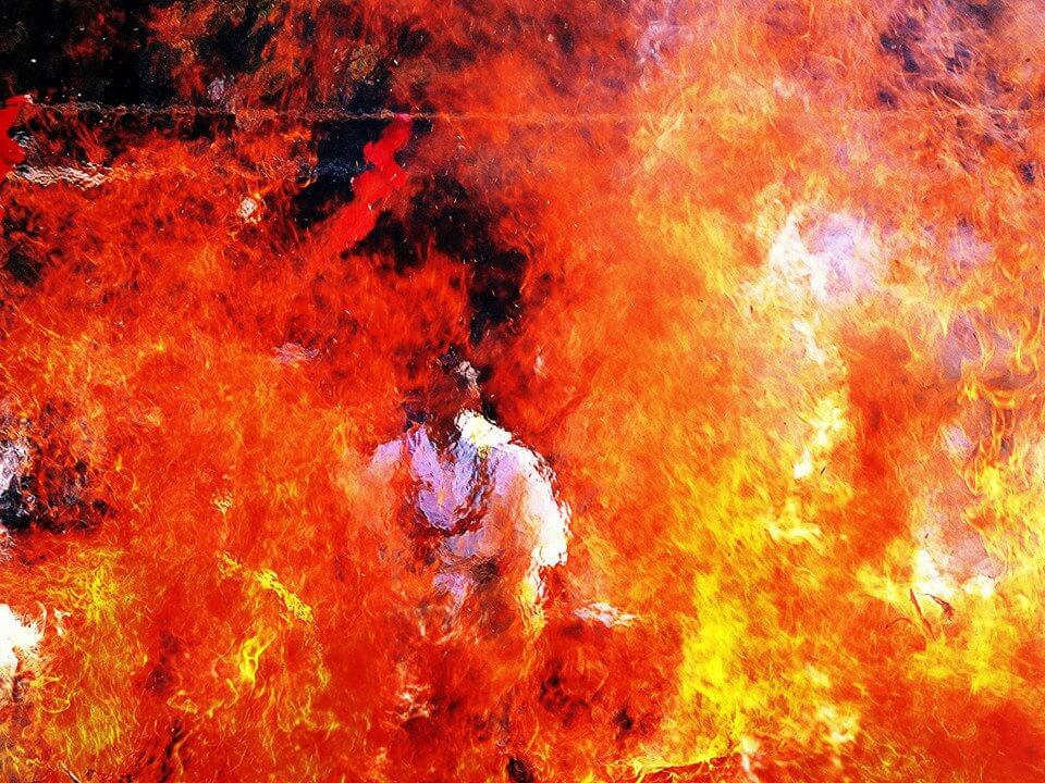 『邪気VS山伏』爺爺さん