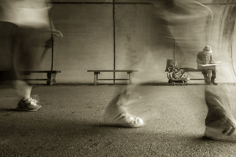 【入選】Walking and painting SHIKAMARUさん