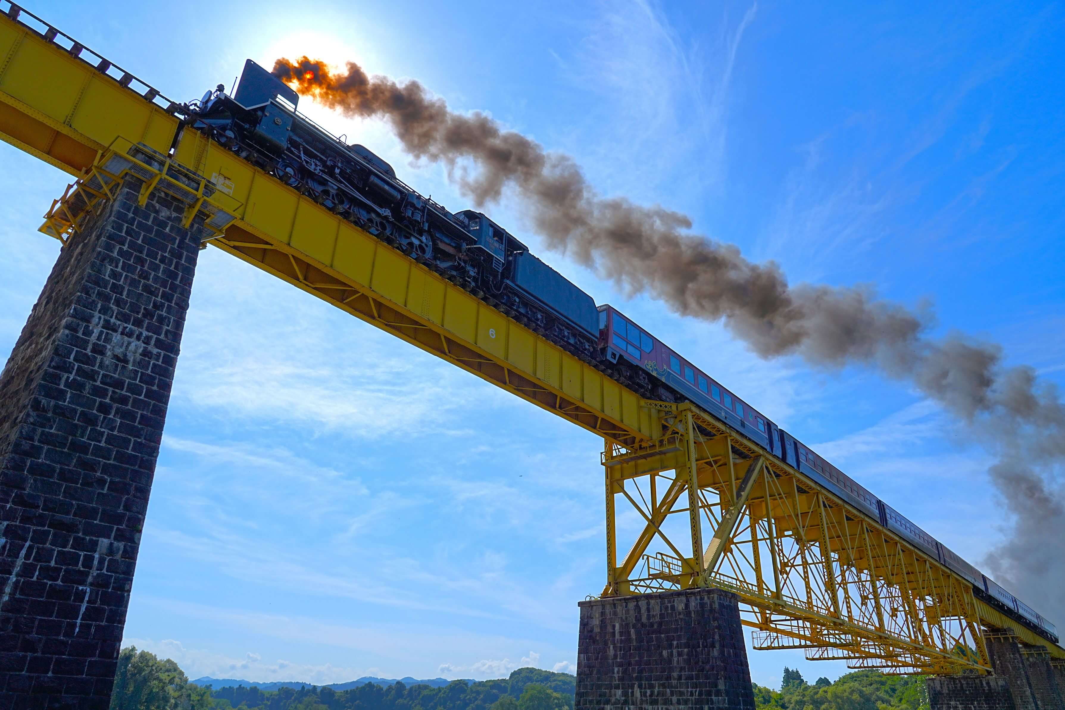 【入選】「SLばんえつ物語 一ノ戸川橋梁」ジョルジュさん
