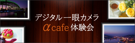 デジタル一眼カメラ α cafe体験会