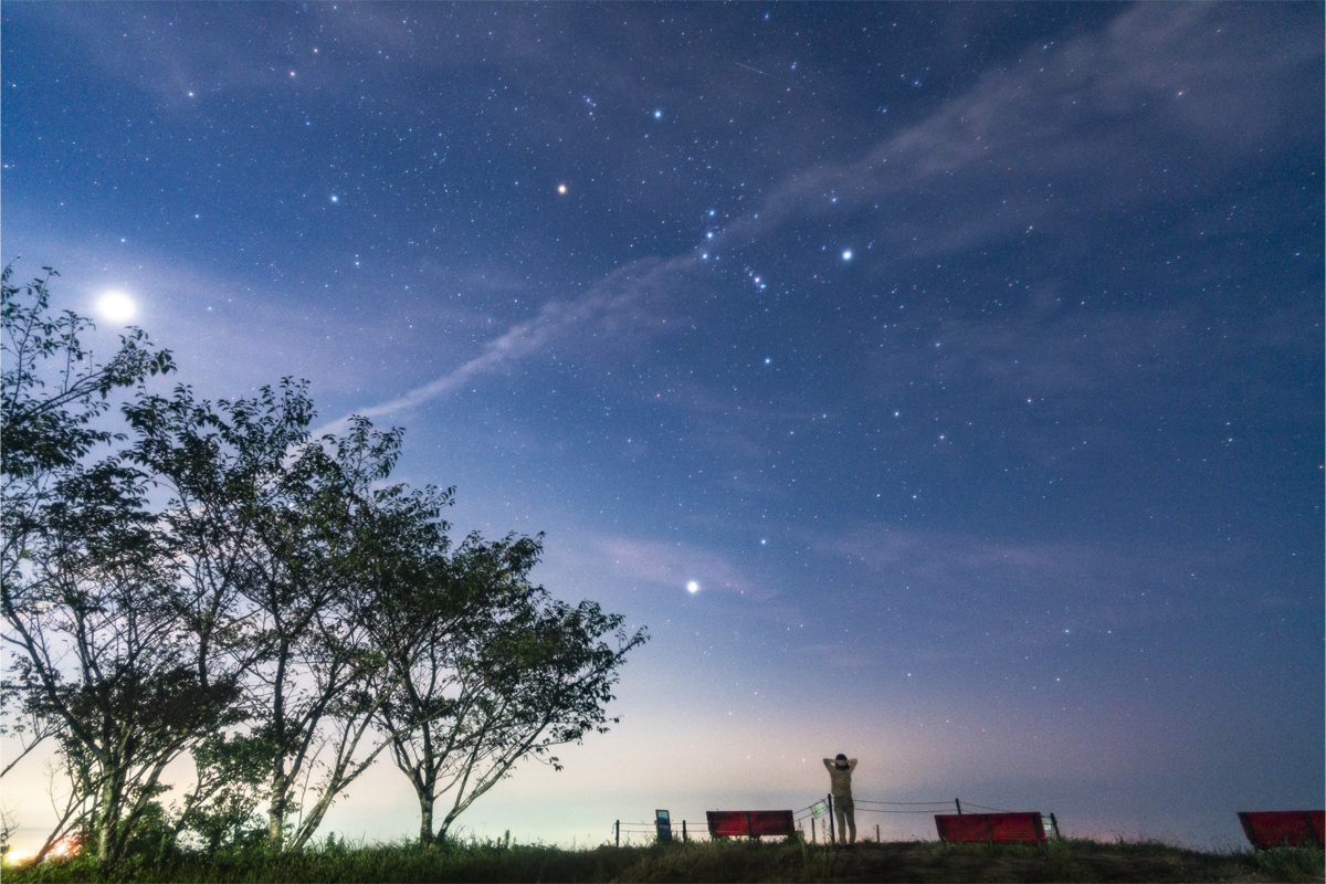 〜夏のおわり〜　薄明とオリオンが重なる朝に
