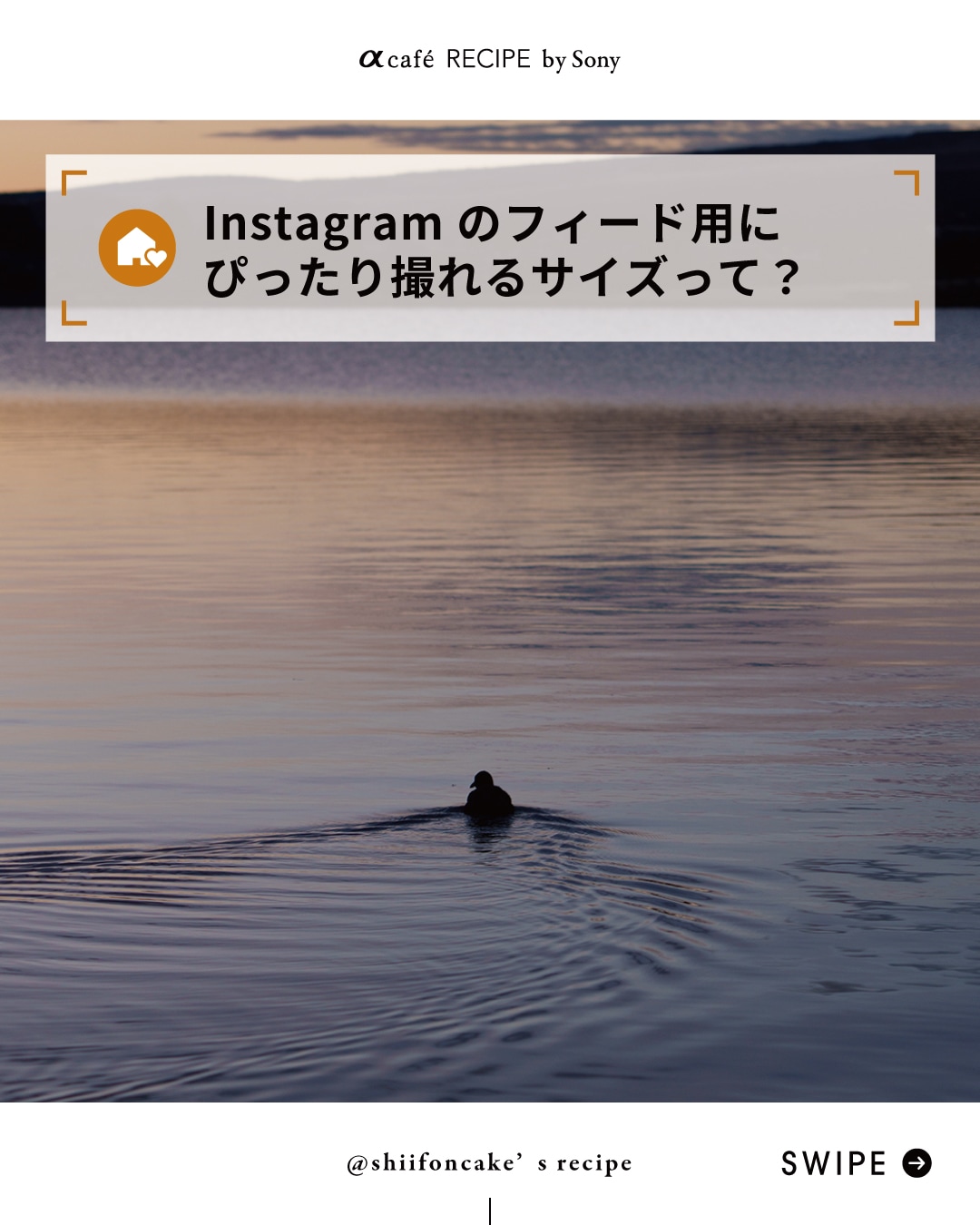 Instagramのフィード用にぴったり撮れるサイズって？